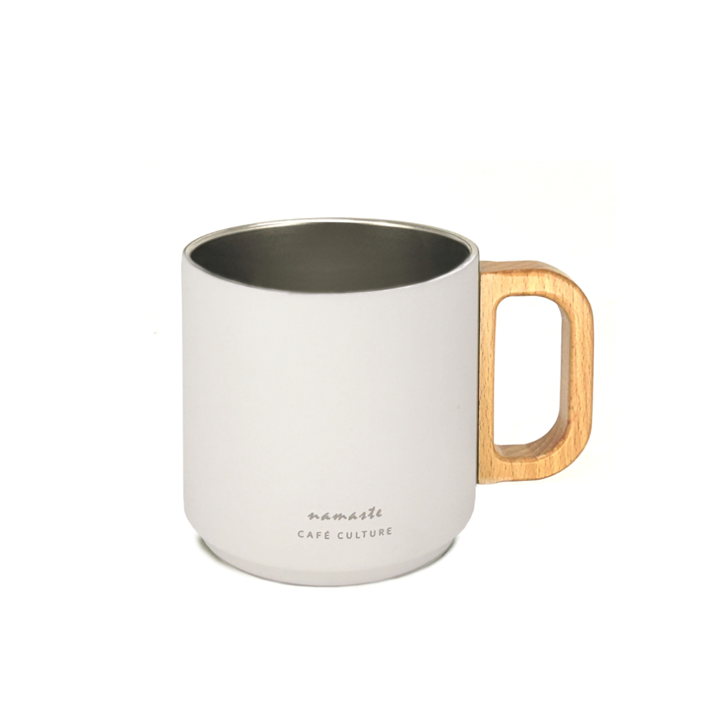 Café Culture Double Wall Mug Namaste