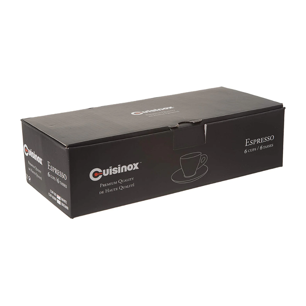 Cuisinox Pear Shaped Espresso Cup Set Box