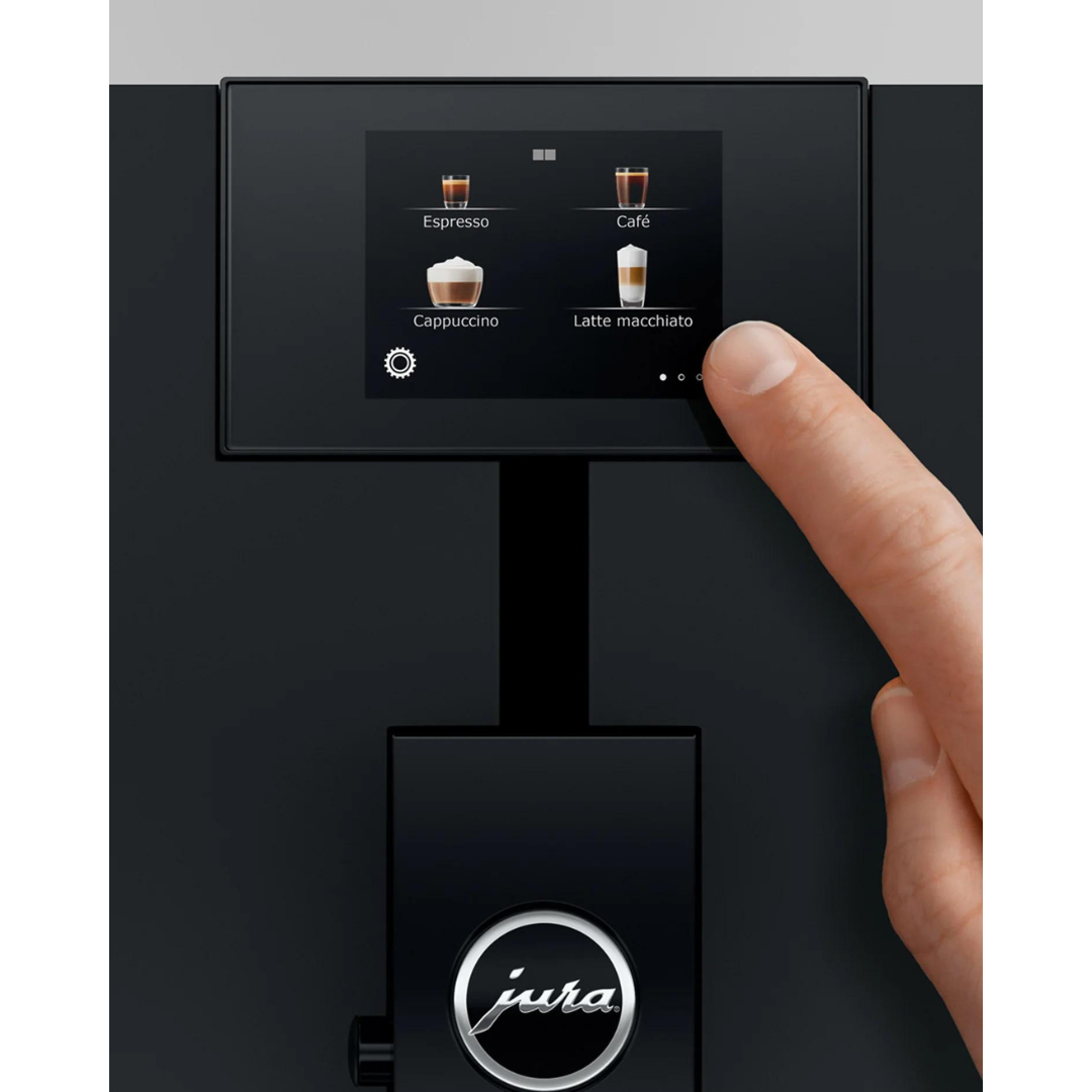 Jura Ena 8 Black Close