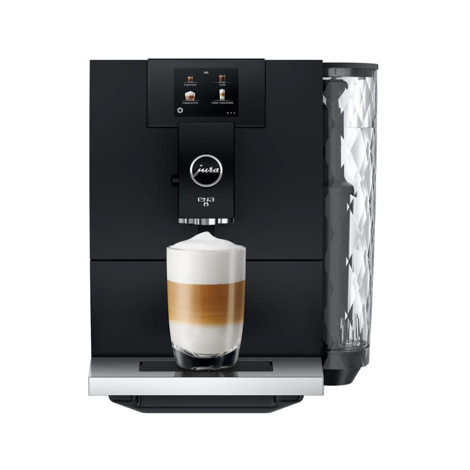 Jura Ena 8 Black Front