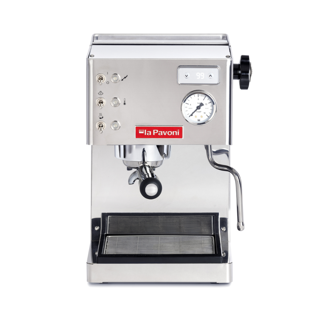 La Pavoni New Casa Bar PID Front Stainless Steel