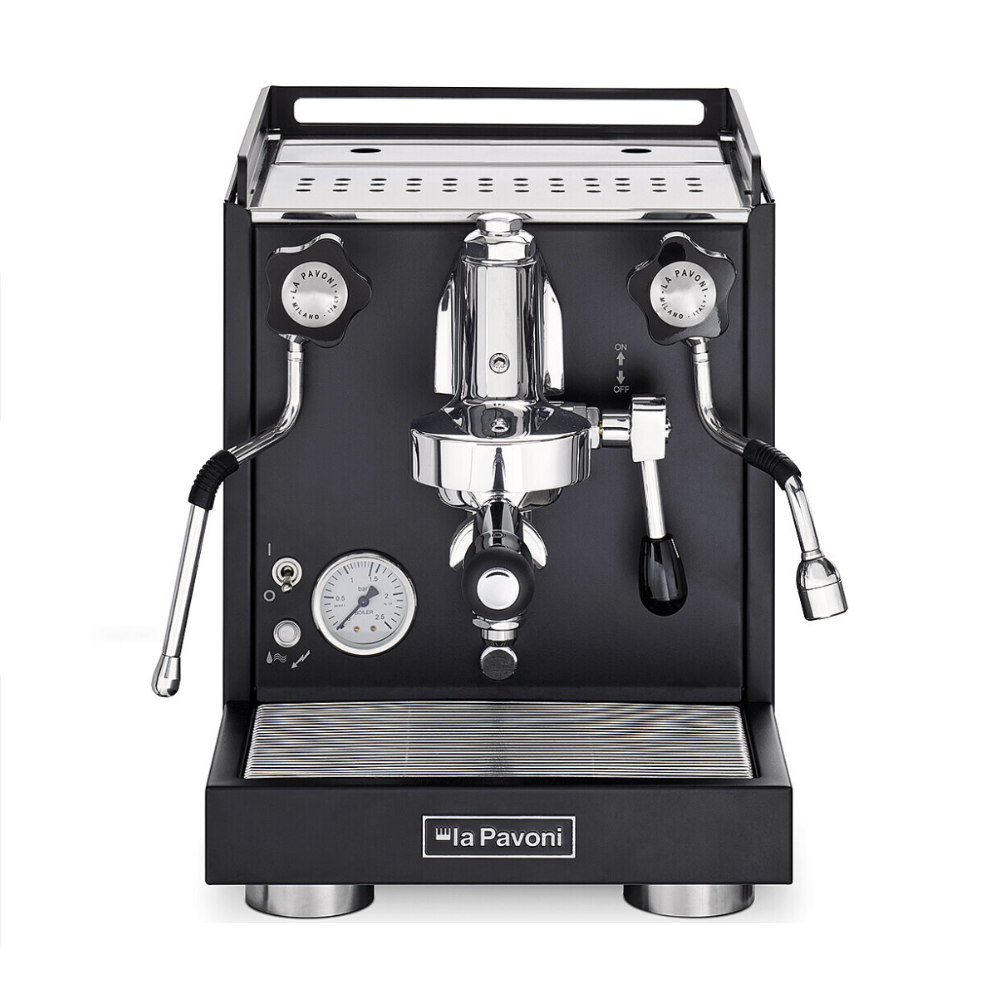 La Pavoni New Cellini Classic Black Front