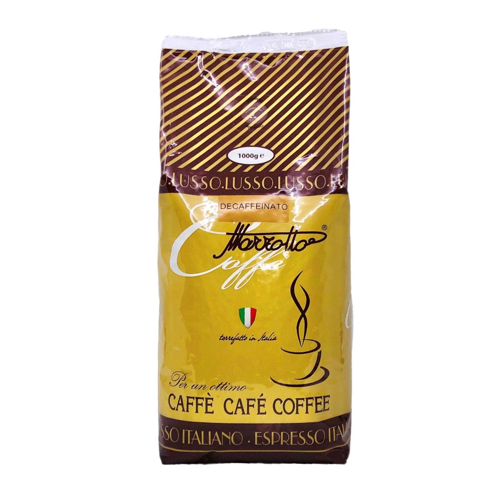 Marzotto Lusso decafinated espresso coffee Montreal
