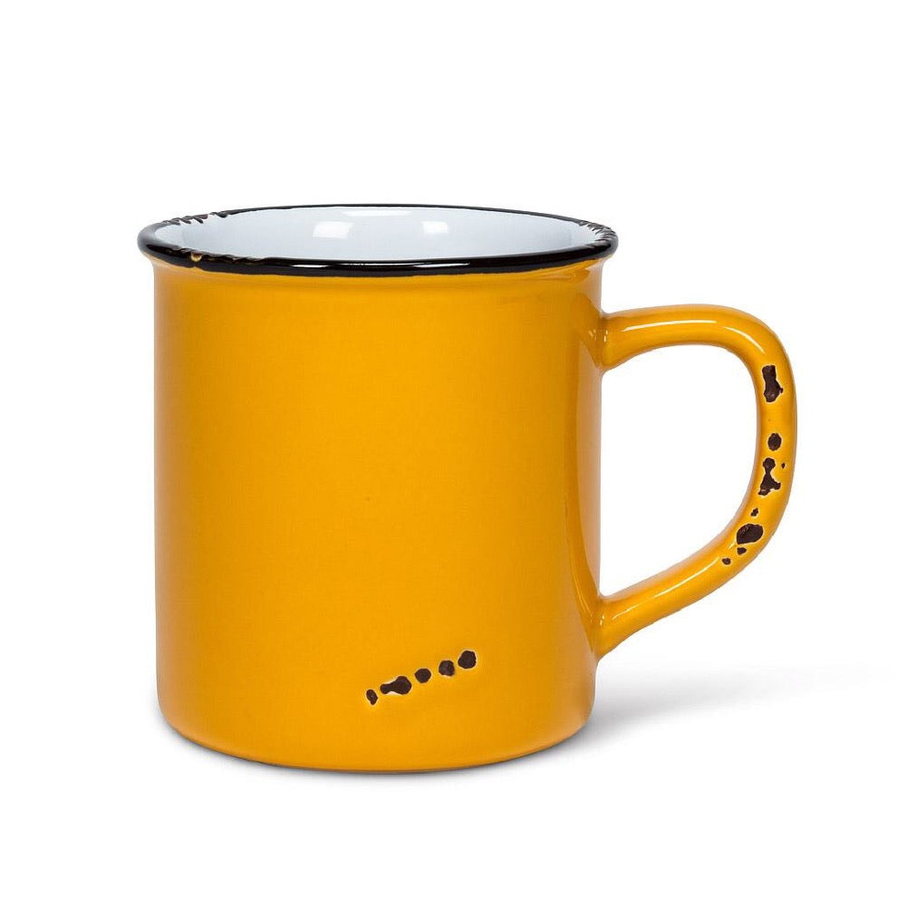 Enamel Look Mug