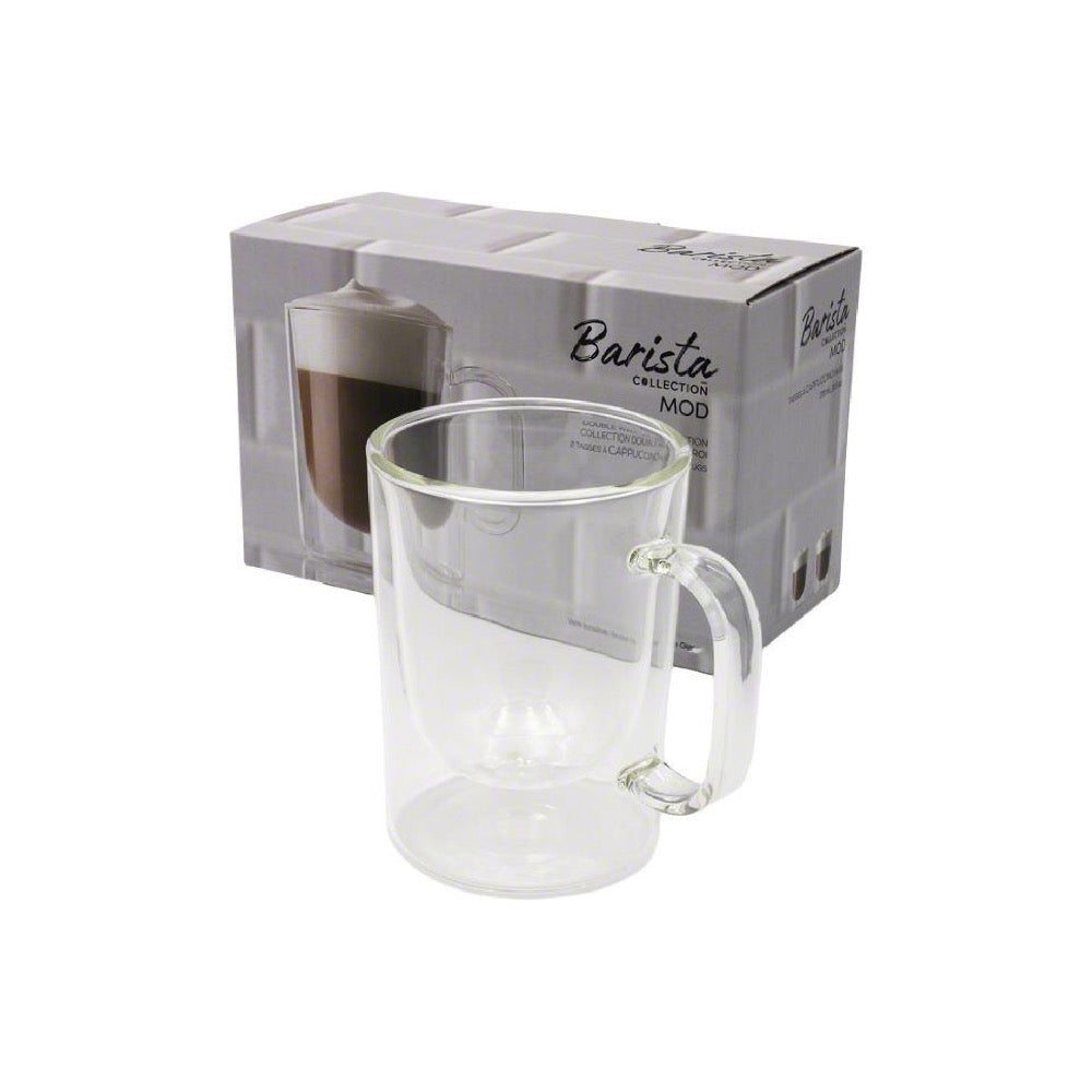 Safdie & Co. Barista Mod Cappuccino Mugs (Set of 2)