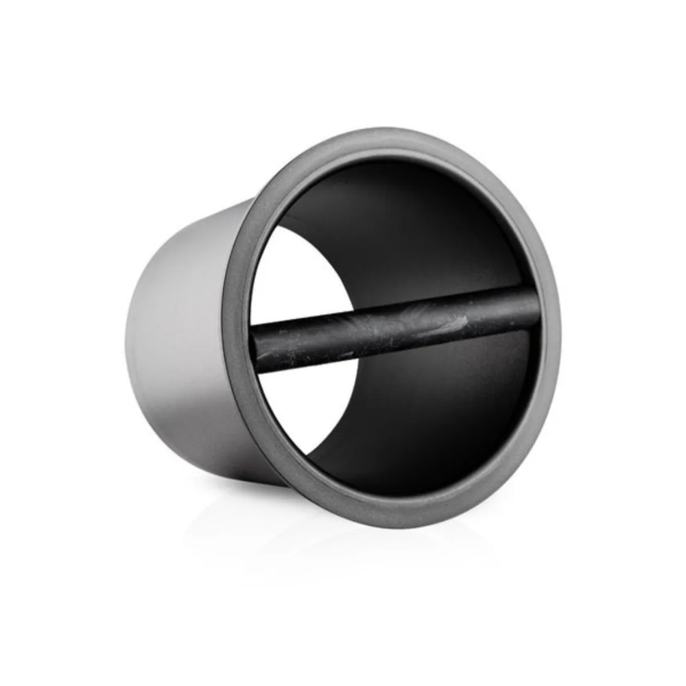 Barista Basics Open Bottom ROund Knock Box Side