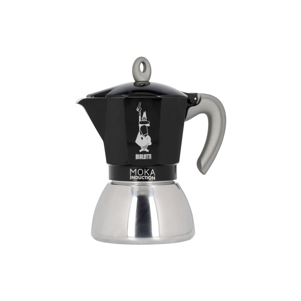 Bialetti Induction Black stovetop espresso coffee maker