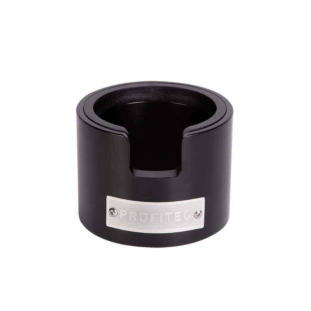 Black Profitec Tamping Station