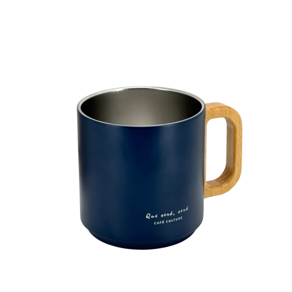 Cafe Culture Double Wall Mug Blue