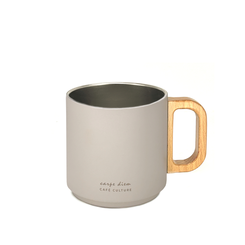 Café Culture Double Wall Mug Carpe Diem