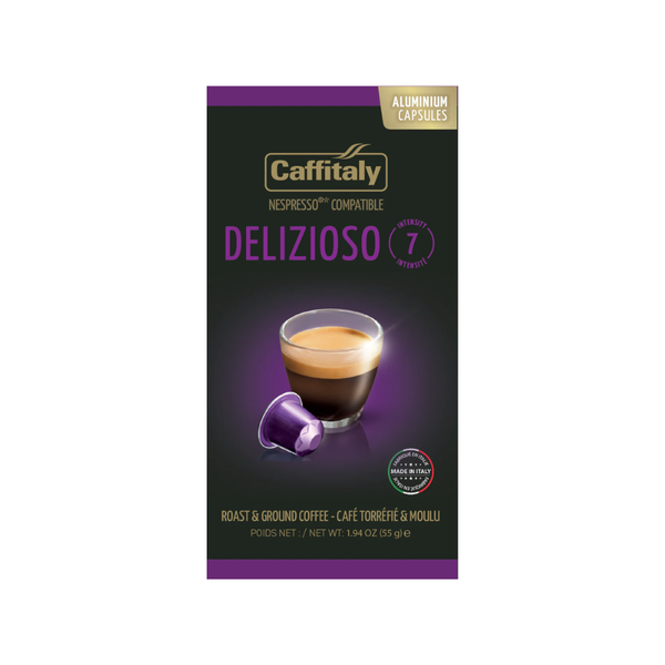 Caffitaly Nespresso Compatible Delizioso Capsules - Faema Montréal