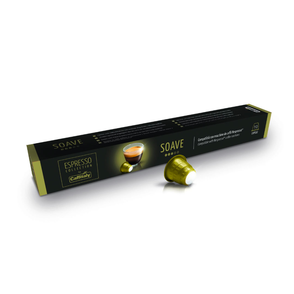 Capsules Caffitaly Soave compatibles avec Nespresso