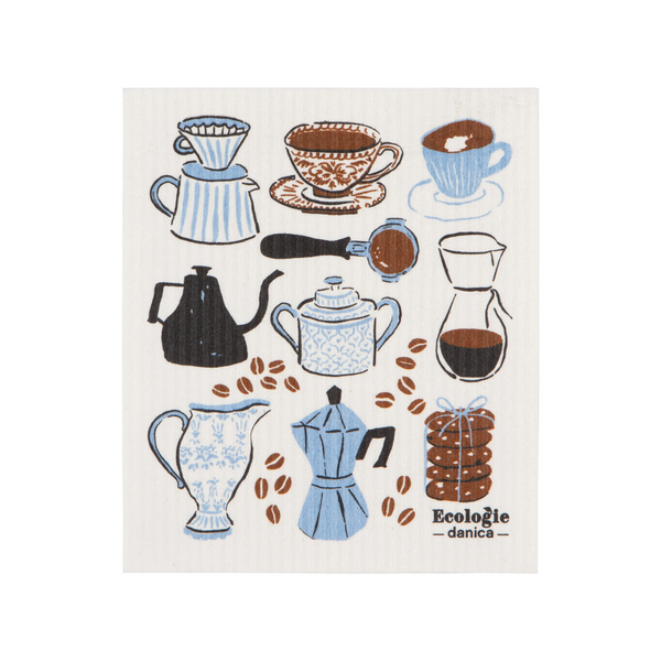 Coffee Break Sponge Cloth - Faema Montréal