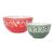 Holly Jolly Candy Bowls Set