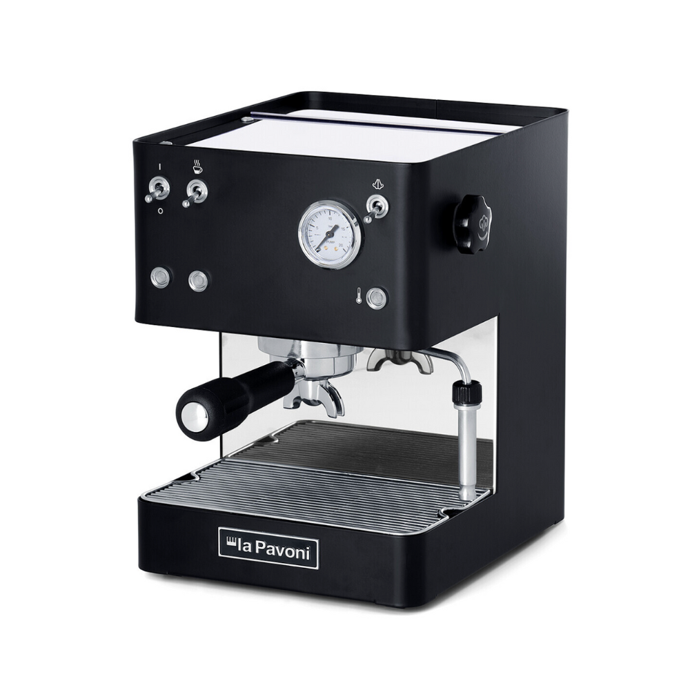 La Pavoni New Casa Bar Black Angled