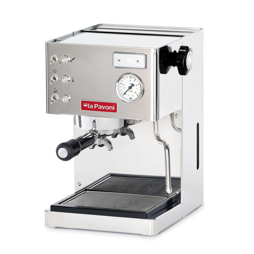 La Pavoni New Casa Bar PID Angle Stainless Steel