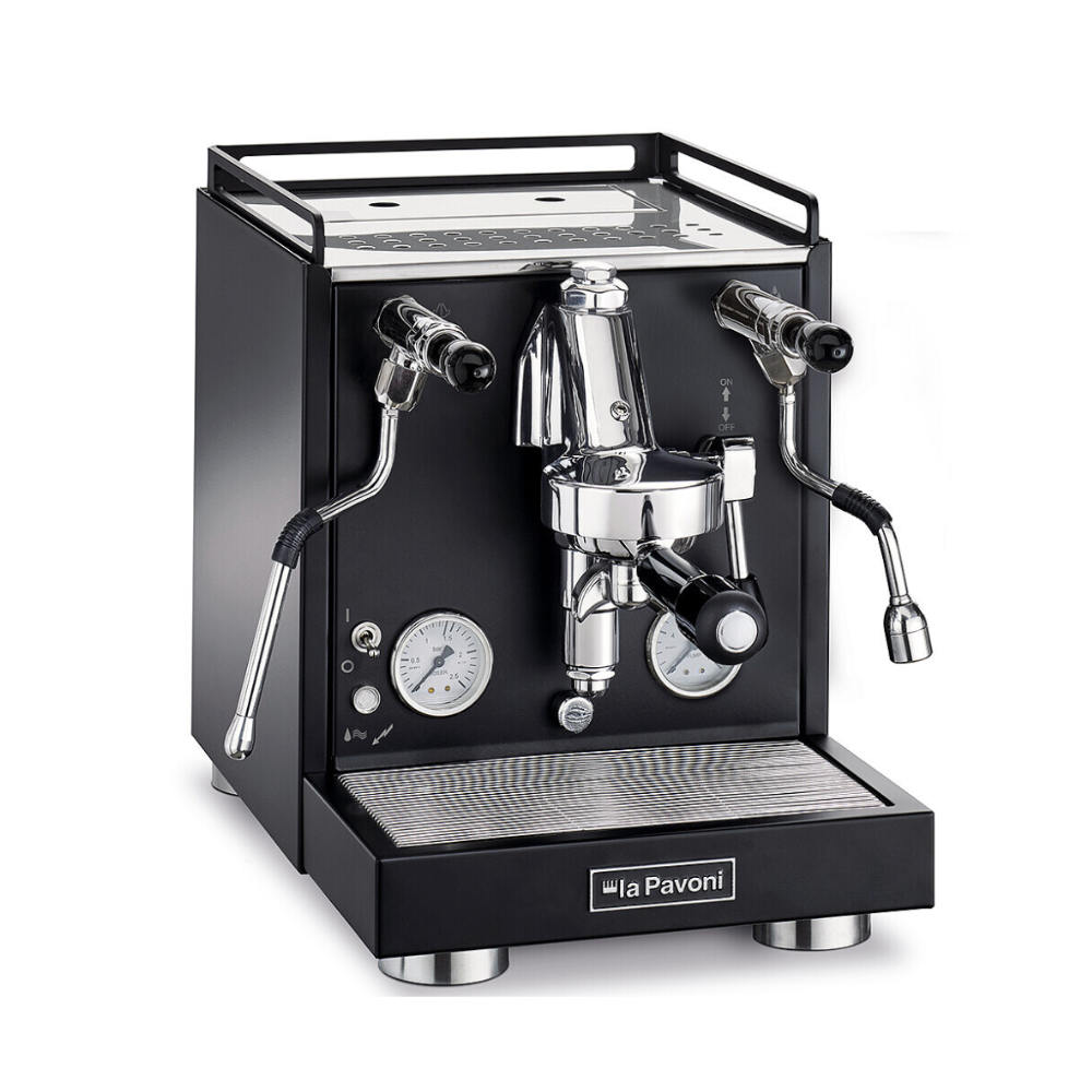 La Pavoni New Cellini Evolution Black Side