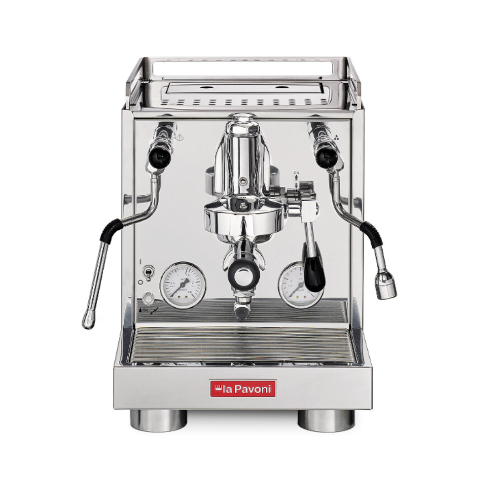 La Pavoni New Cellini Evolution Stainless Steel Front