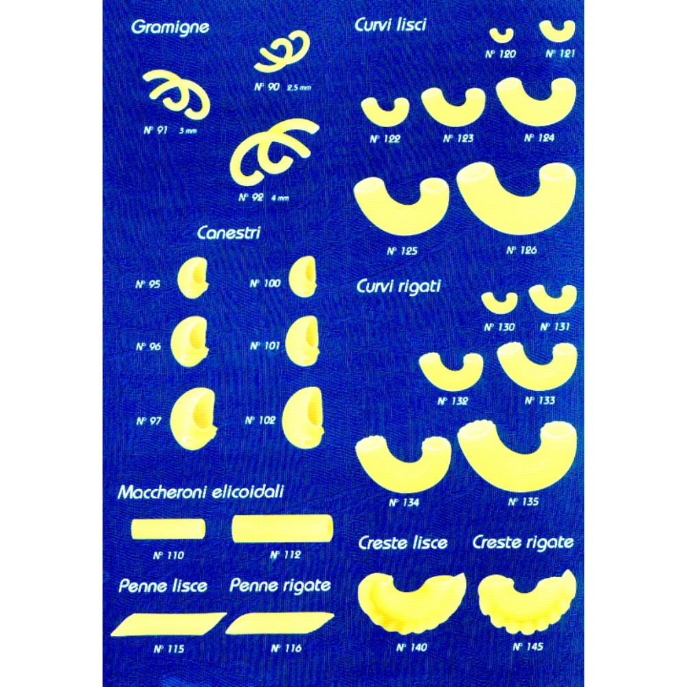 La Prestigiosa Valentina 5 Pasta Machine Pasta Types