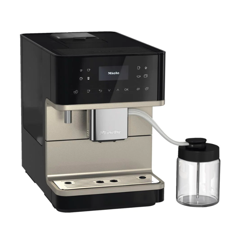 Miele CM 6360 Milk Perfection Obsidian Black Clean Steel Metallic