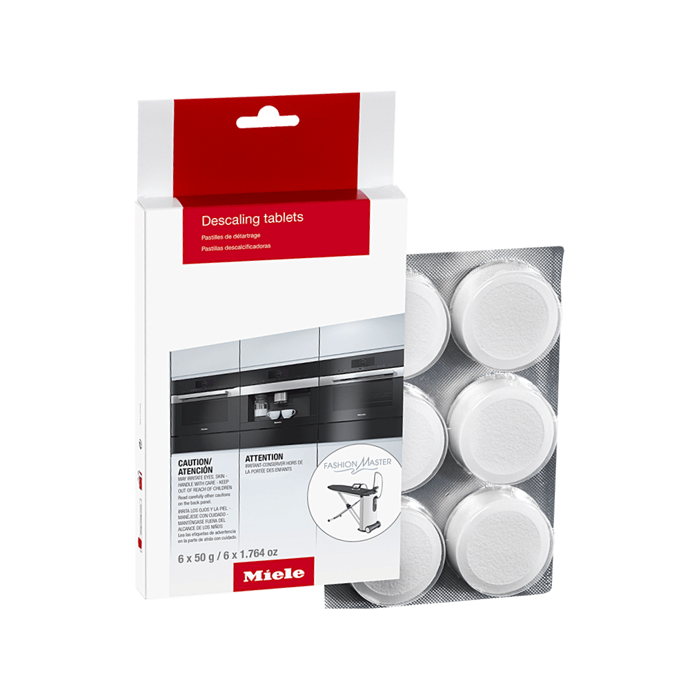 miele coffee machine descaling tablets