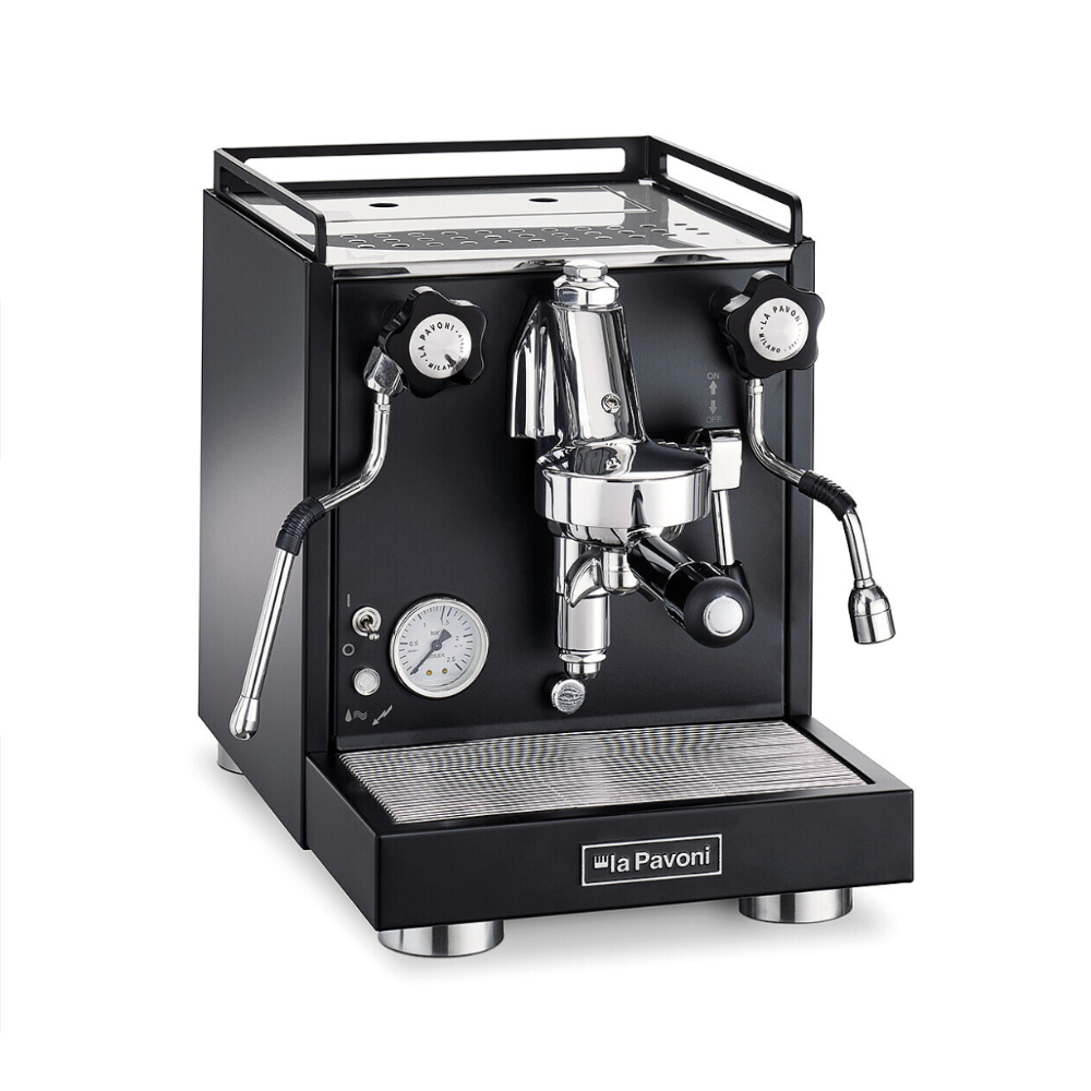 La Pavoni New Cellini Classic Black Side
