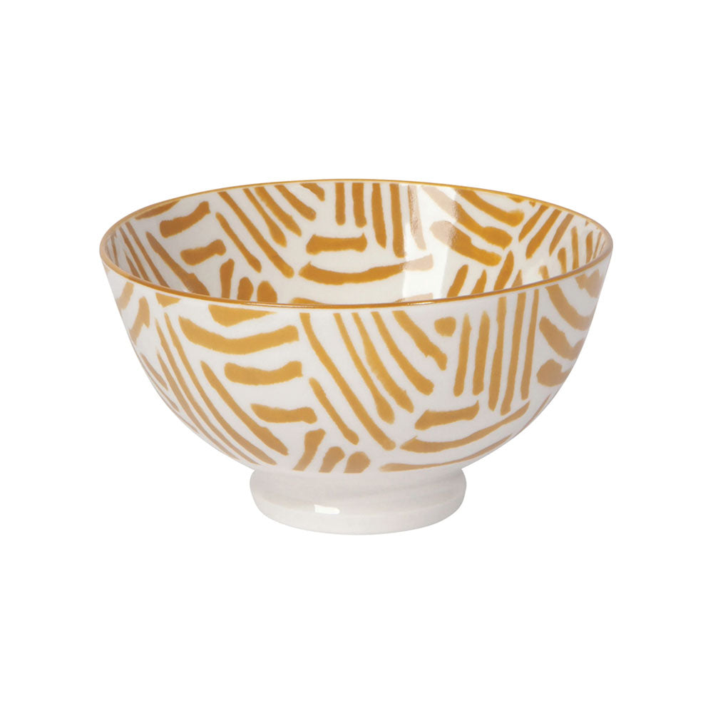 Ochre Lines Bowl