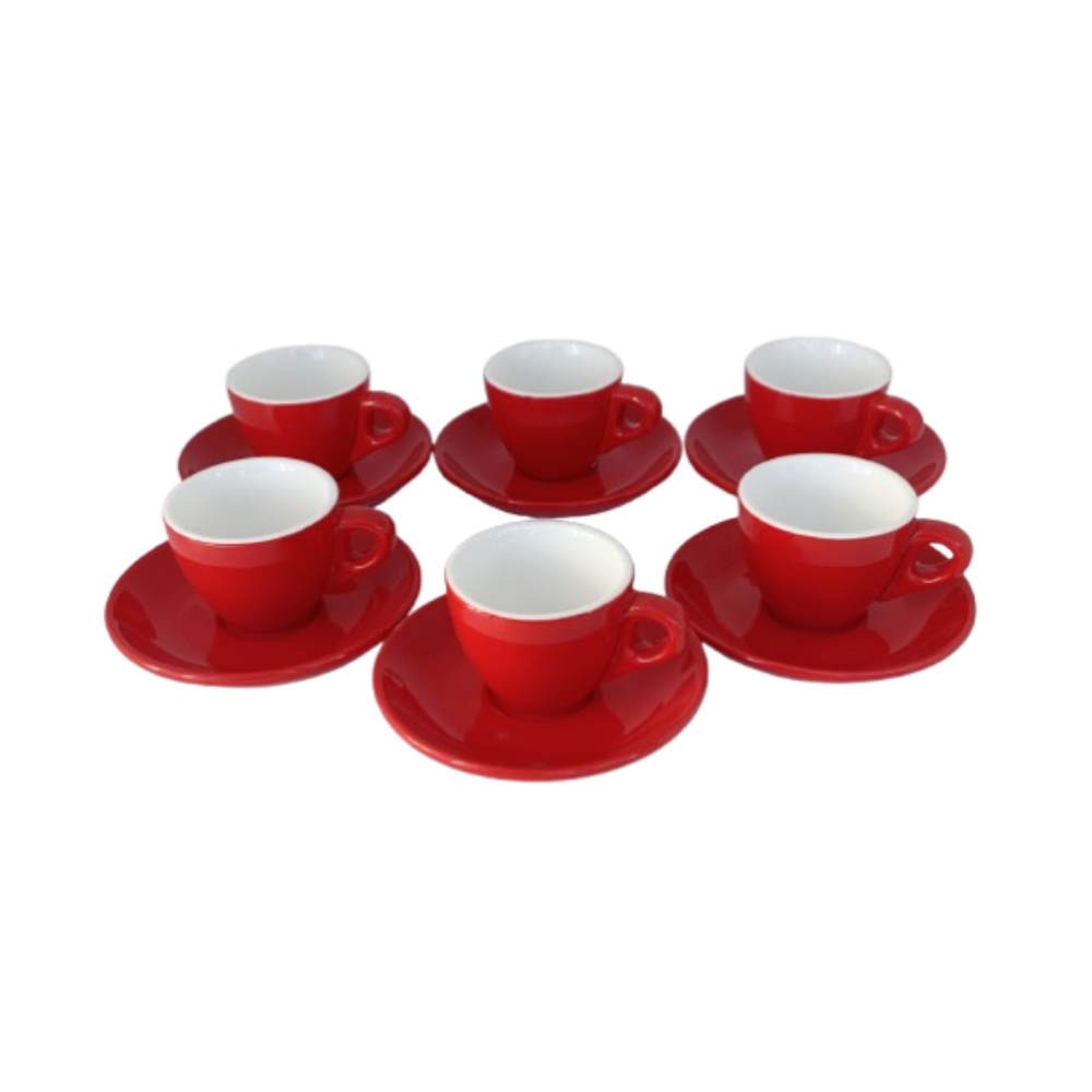Red Espresso Cups