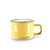 Enamel Look Espresso Cup Yellow