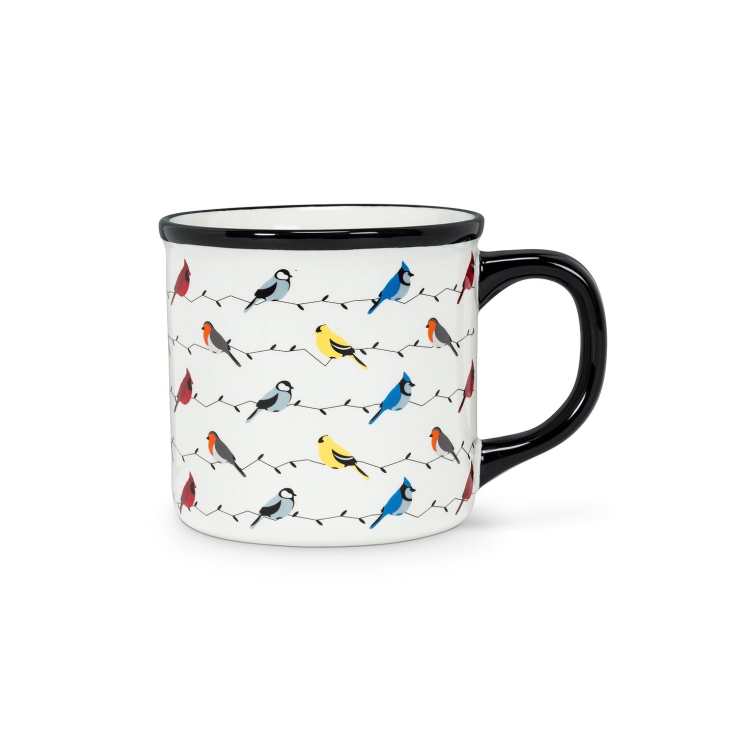 Multi Birds Mug