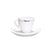 Pear Shaped Espresso Cup with Black Line