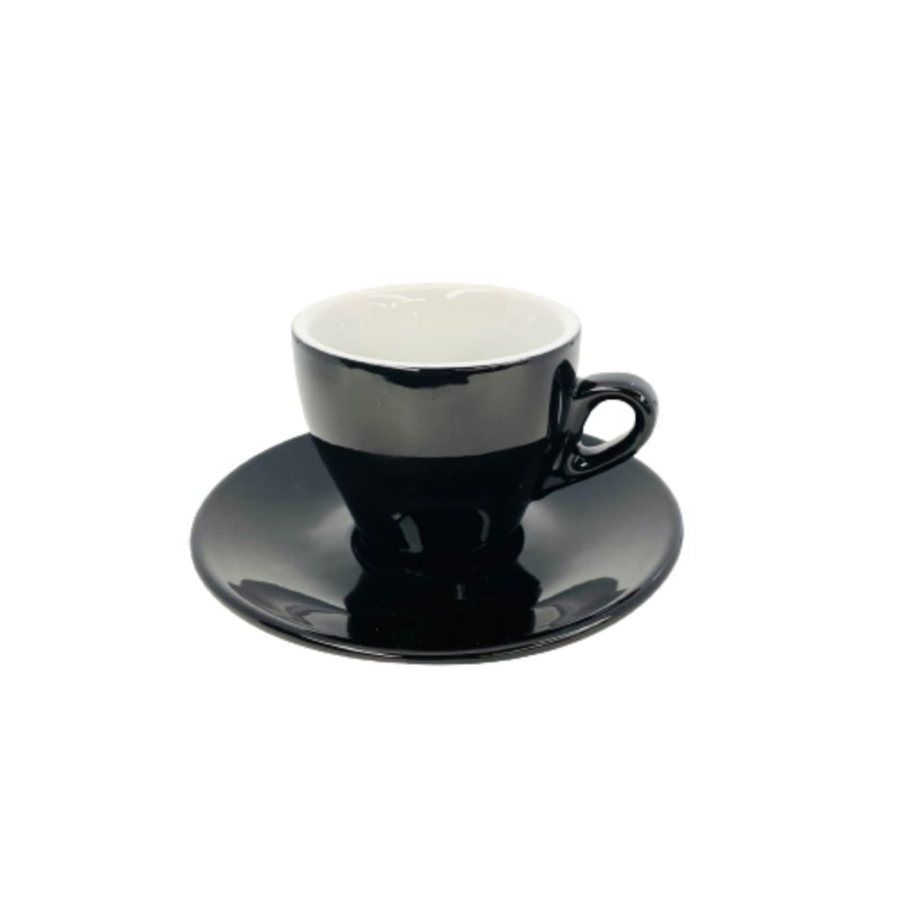 🇮🇹Made In Italy Cappuccino Cup⎮Nuova Point Asti Style⎮Black - Espresso  Canada