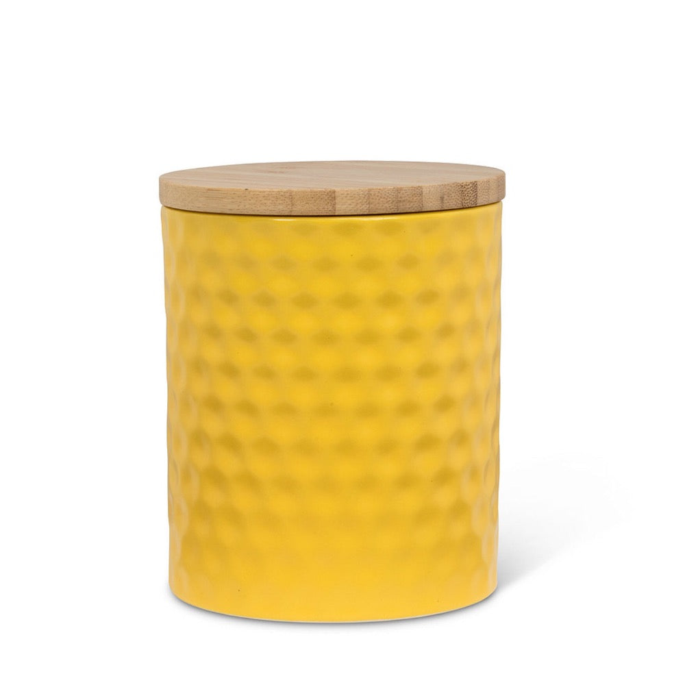 Medium Hexagon Textured Canister