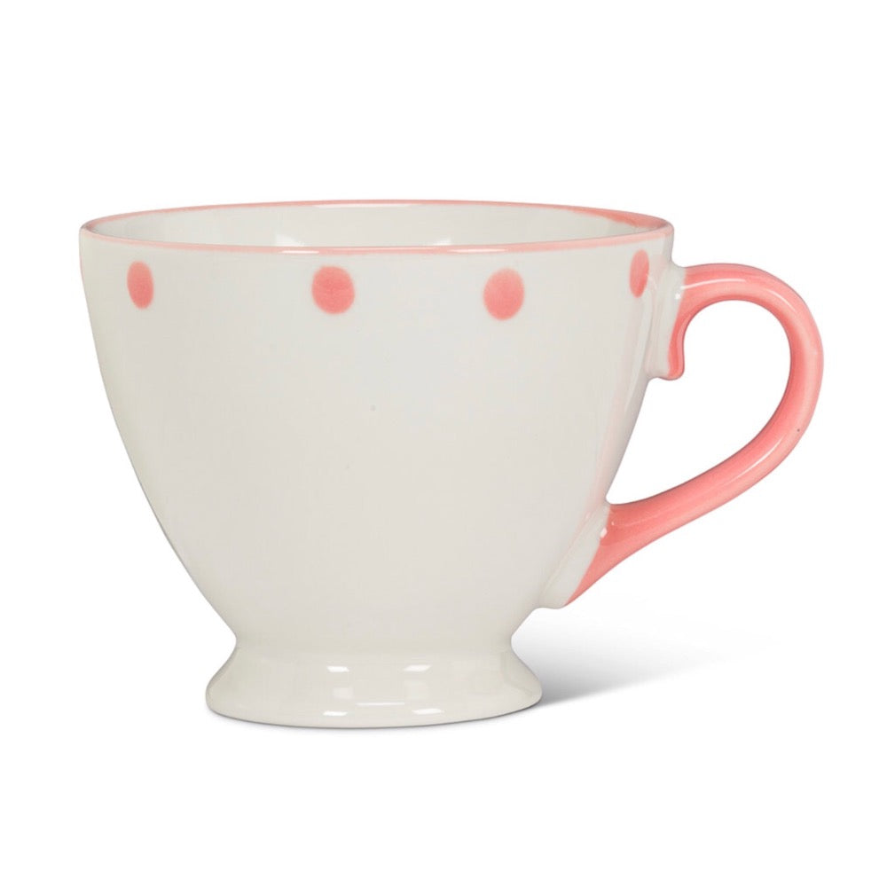 Pedestal Cup with Dots